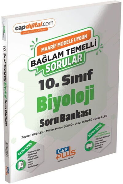 Çap Yayınları 10. Sınıf Biyoloji Bağlam Temelli Soru Bankası