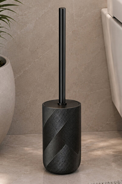Prima Nova Set de baie nordic din 4 piese - Negru