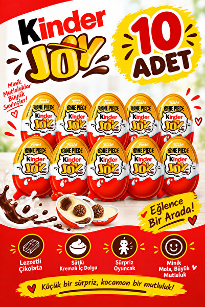 Ferrero Kinder Joy One Piece Netflix Sürpriz Yumurta 10'lu 10x20g