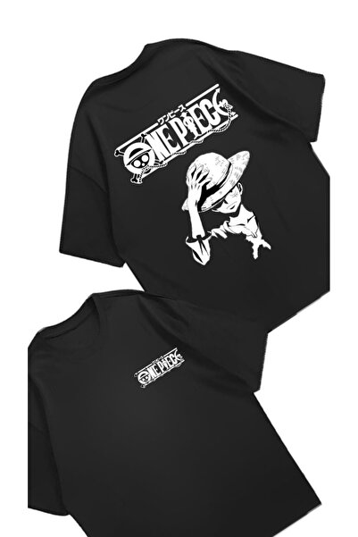 Vordevia Tricou oversize din bumbac imprimat One Piece