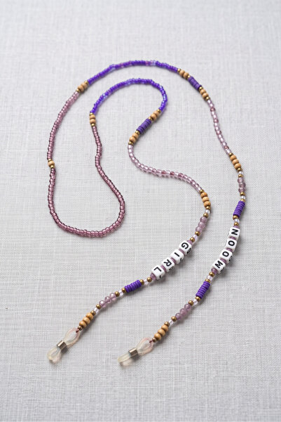 PETEK AKSESUAR Handmade Girl Bead Fimo Glasses Chain