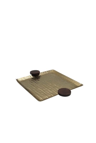 B&D Square Serving Tray with Handle 35x35x3CM – Practical Kitchen and Dining ...