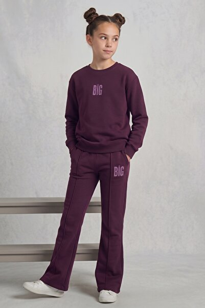 DMB BOYS & GIRLS DMB Erkek Çocuk 2'li Takım Set Bordo M 9968