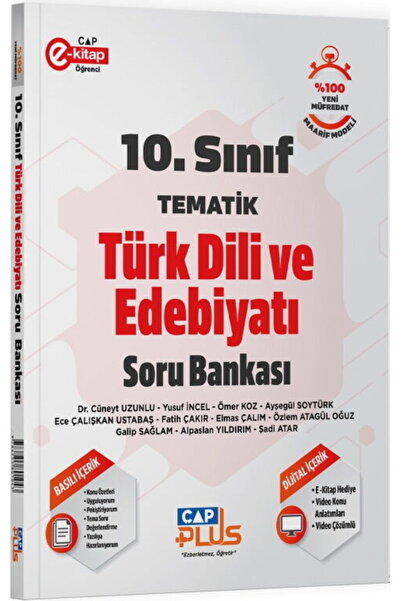 Çap Yayınları 10. Sınıf Türk Dili ve Edebiyatı Tematik Soru Bankası