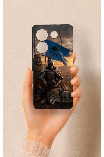 Vip Case Tecno Camon 20 Pro Compatible Kıpçak Military Patterned Silicone Case