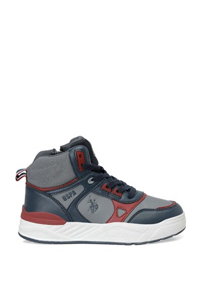 U.S. Polo Assn. Geoly Jr 6Pr Boys' High Sneaker