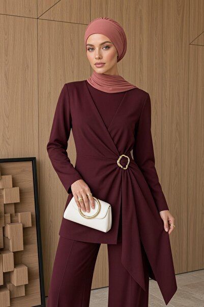 Aisha's Design عمامة جاهزة من القطن الممشط، HT-96, HT-96