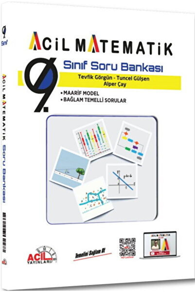 Acil Yayınları 9. Sınıf Acil Matematik Soru Bankası