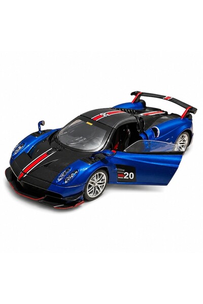 LEIBOO Μεταλλικό Μοντέλο Αυτοκινήτου Pagani Huayra Roadster, Χυτό Μοντέλο 1:3...