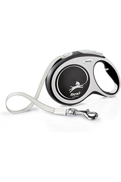 Flexi New Comfort Tape L Black 8m 1-50kg