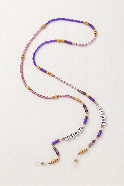 PETEK AKSESUAR Handmade Girl Bead Fimo Glasses Chain