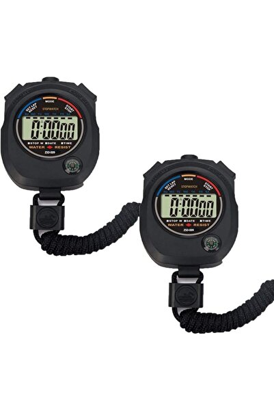 GENERAL Pgzsy 2 Pack Multi-Function Electronic Digital Sport Stopwatch Timer,...