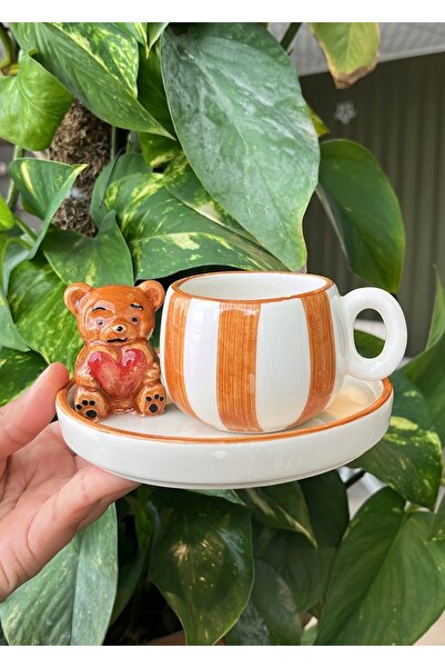visera Single Cup with Teddy Bear Figure