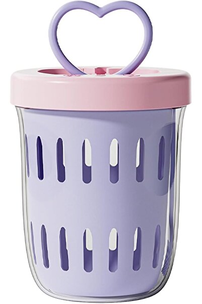 Tazweeq Salad Cup with Lid and Fork, Fresh Fruit Salad Storage Cup To Go with...