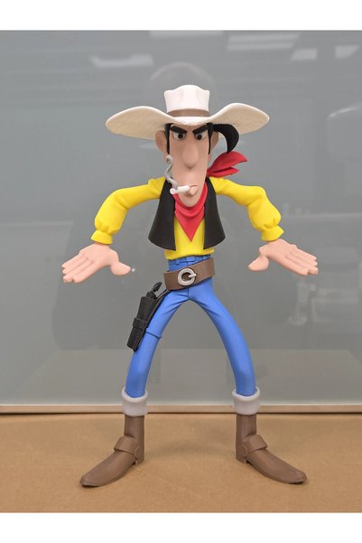 Sanemiss Red Kit (Lucky Luke) 20 CM Figür - Koleksiyonluk