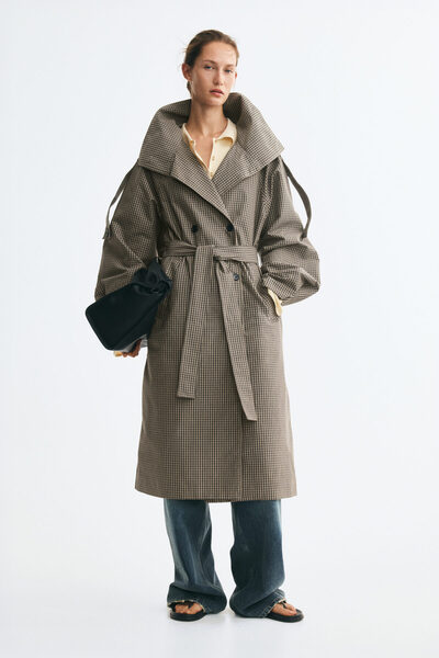 H&M Oversize Trençkot