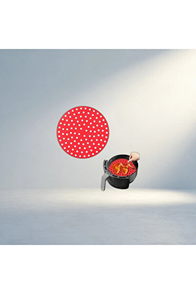 MEKs Washable Heat Resistant Silicone Cooking Mat 20 cm for Airfryer