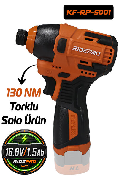 RİDEPRO KF-RP-5001 130 NM ŞARJLI TORKLU VİDALAMA SOLO MAKİNE