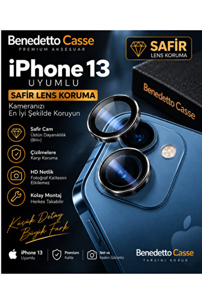 lucek cases iPhone 13 Compatible Sapphire Camera Lens Protector – Easy Instal...