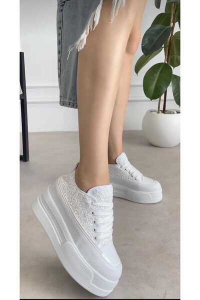 LEYDİ SHOES FRM-028 أحذية رياضية نسائية ذات نعل مسطح