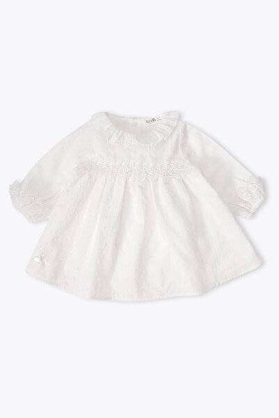 Bebetto Woven Dress (Pretty Girl) Ecru