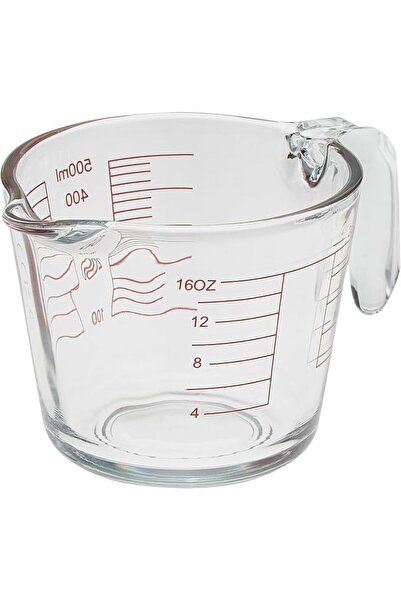 SWIUKPHE 500ml Glass Measuring Cup, Safe for Dishwasher, Freezer, Microwave, ...