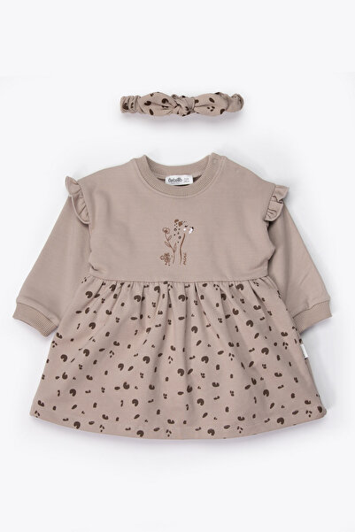 Bebetto Two Strap Dresses (Your Bestie) Beige