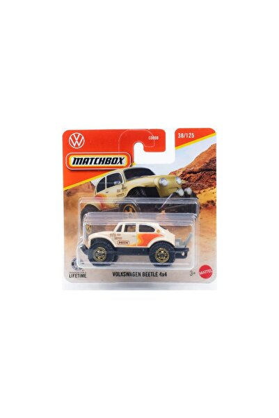 HOT WHEELS بطاقة ماتش بوكس فولكس فاجن بيتل 4x4 القصيرة