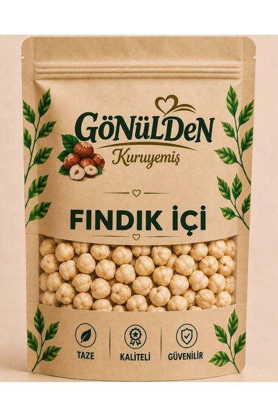 GÖNÜLDEN KURUYEMİŞ % 100 Giresun Kalite Kavrulmuş Fındık 1000 Gr. Yeni Mahsül...