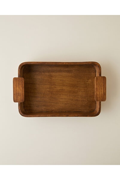 English Home Katie Mdf Dekoratif Tepsi 34x5 cm Kahverengi
