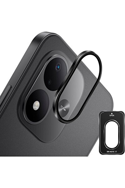 aheaks Xiaomi Redmi Note 17 5G Kamera Koruması, 9H Tekli Lens Ekran Koruyucul...