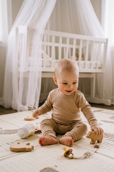 Soft kids Ribbed Camisole Children's Bottom Top Set