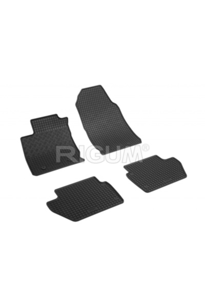Rigum Rubber car mats Ford EcoSport 2018- black set of 4 pieces