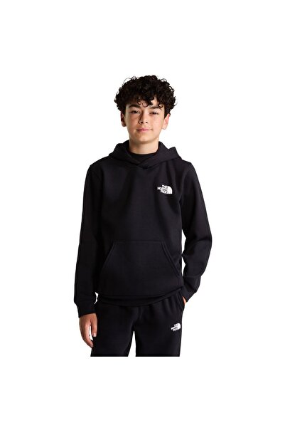 THE NORTH FACE TEEN EVOLUTION BOX NSE Φούτερ με κουκούλα NF0A8CV5JK3-JK3 Μαύρο