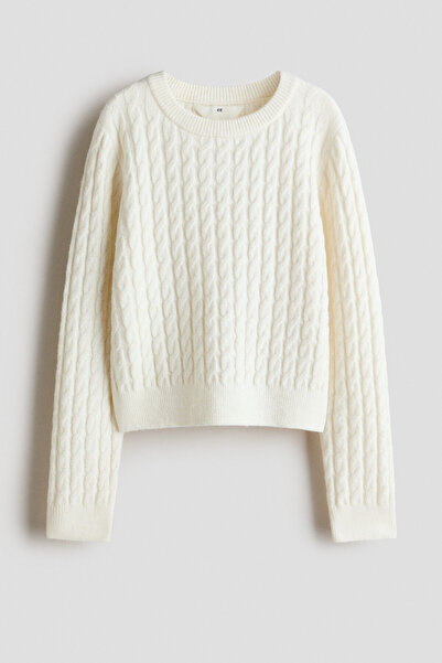 H&M Saç Örgüsü Kazak