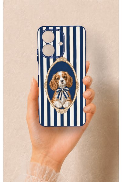Vip Case Realme Note 60 Compatible Cute Dog Pattern Silicone Case