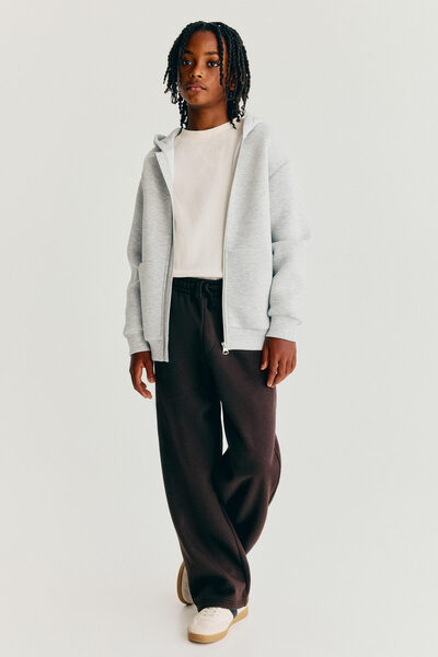 H&M İçi Tüylü Geniş Jogger Pantolon