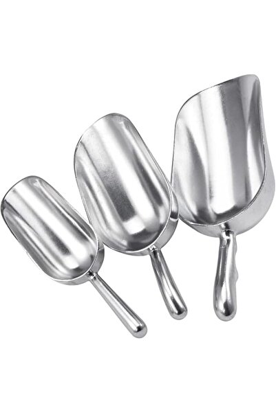 Arabest Aluminum Alloy Food Scoop Set, 3 Pieces, Dishwasher Safe, 6oz/12oz/24...