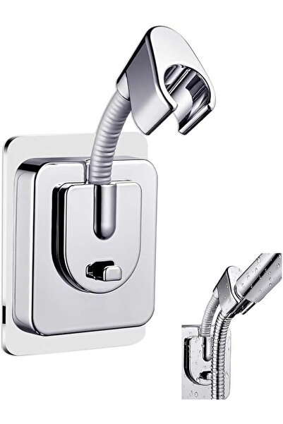 Yelajoy Shower Head Holder Adhesive, No-Drill Adjustable Handheld Shower Head...