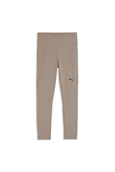 Puma Tad Essential High Waist 7/8 Kadın Bej Günlük Stil Tayt 52589981