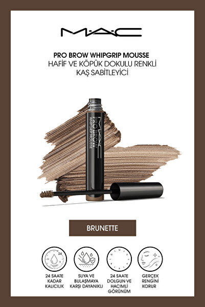 M.A.C Pro Brow Whipgrip Mousse Hafif ve Köpük Dokulu Renkli Kaş Sabitleyici -...