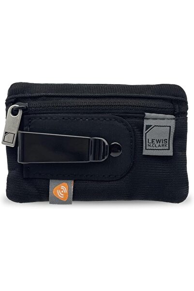 Lewis N. Clark RFID Hidden Clip Stash Money Belt Travel Pouch + /Id Holder fo...