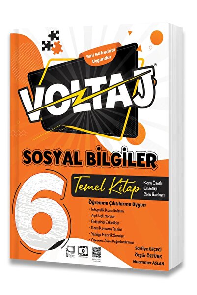 Berkay Yayıncılık 6.SINIF VOLTAJ TK SOSYAL BİLGİLER Temel Kitap