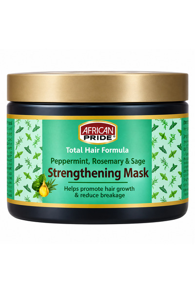 AFRICAN pride feel it formula peppermint and rosemary hair strengthening mask...
