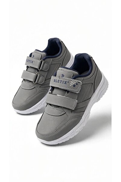 crybrands Bletix Children's Sports Shoes Double Velcro Orthopedic Sole