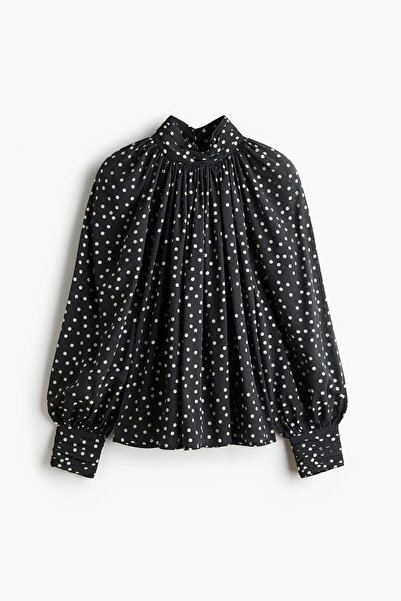 H&M Balon Kollu Bluz
