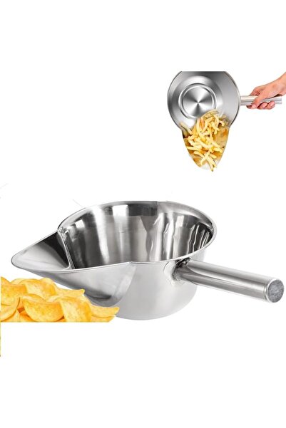 ELECDON Large 55oz Stainless Steel Utility Scoop (1 Piece) - Large 55oz Stain...