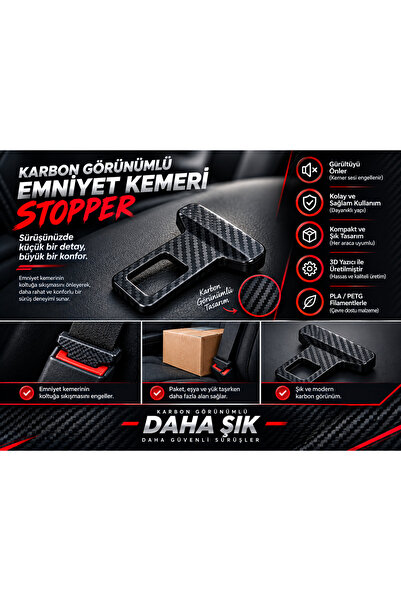 BarışDijitalTasarım Tüm Araçlara Uyumlu ön-arka evcil hayvanlar için toka - s...