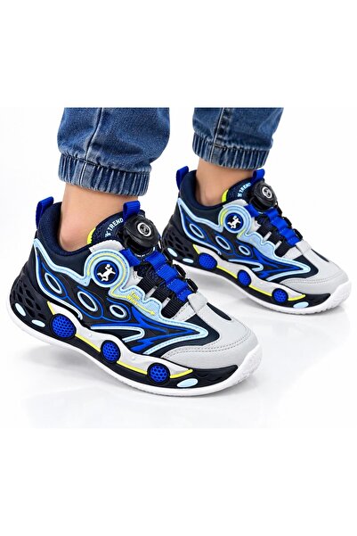 TRENDYSHOSE 7220 حذاء رياضي رجالي ذو نعل عالٍ للأولاد