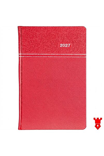KALE PROMOSYON 2027 Dated Agenda 16X24 with Patterned Top Edge